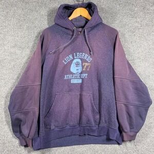 Bugle Boy Sweater Mens Extra Large Lion Legends Athletic Dept 77 Hoodie